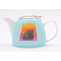 Jane Ormes Thinking Cats 750ml teapot
