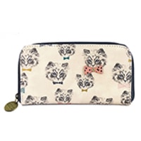 Disaster Designs Meow Wallet Repeat Print
